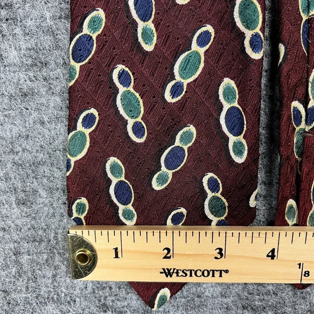 Benny Ricci Silk Tie Mens Vintage USA Made Luxury‎ Classic Retro Old Money Style